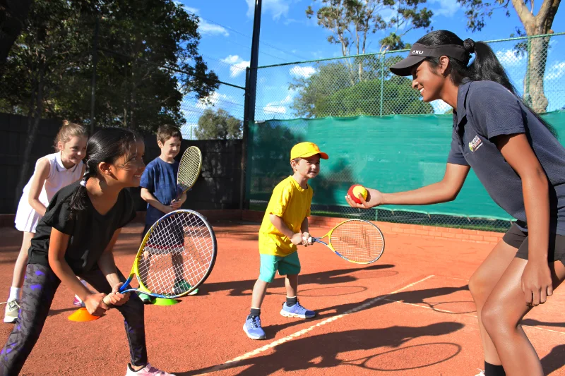Red Ball Junior Group tennis coaching